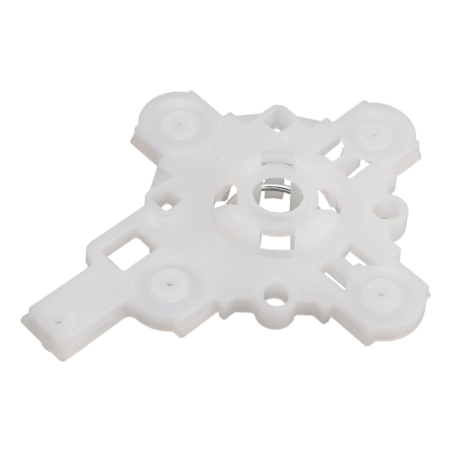 Supporto in plastica bianca con clip per la lente dello specchietto retrovisore laterale destro dell'auto Honda