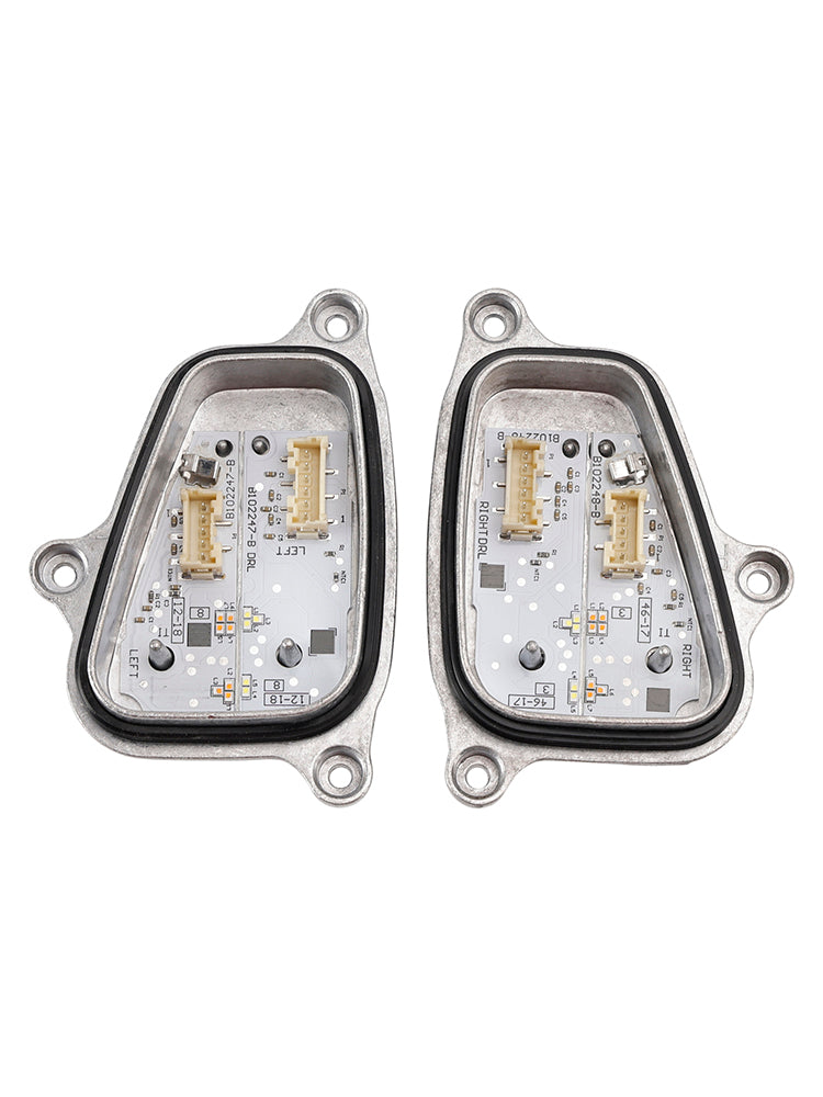 Modulo LED DRL per fari anteriori sinistro e destro 2 pezzi con dissipatore di calore 6F0941475/76 per SEAT