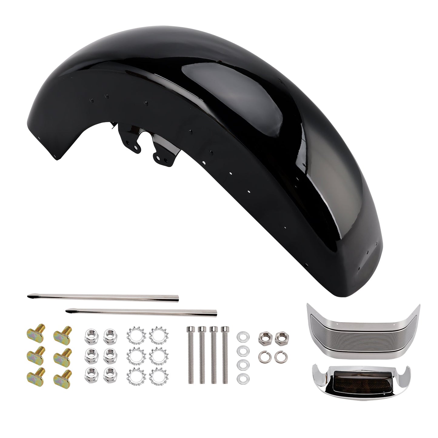 Parafango anteriore in acciaio per Touring Electra Glide Ultra Limited 2014-2024