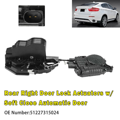 Attuatori serratura porta posteriore destra 51217315024 per BMW X5 E70 07-12 X6 E71 08-14