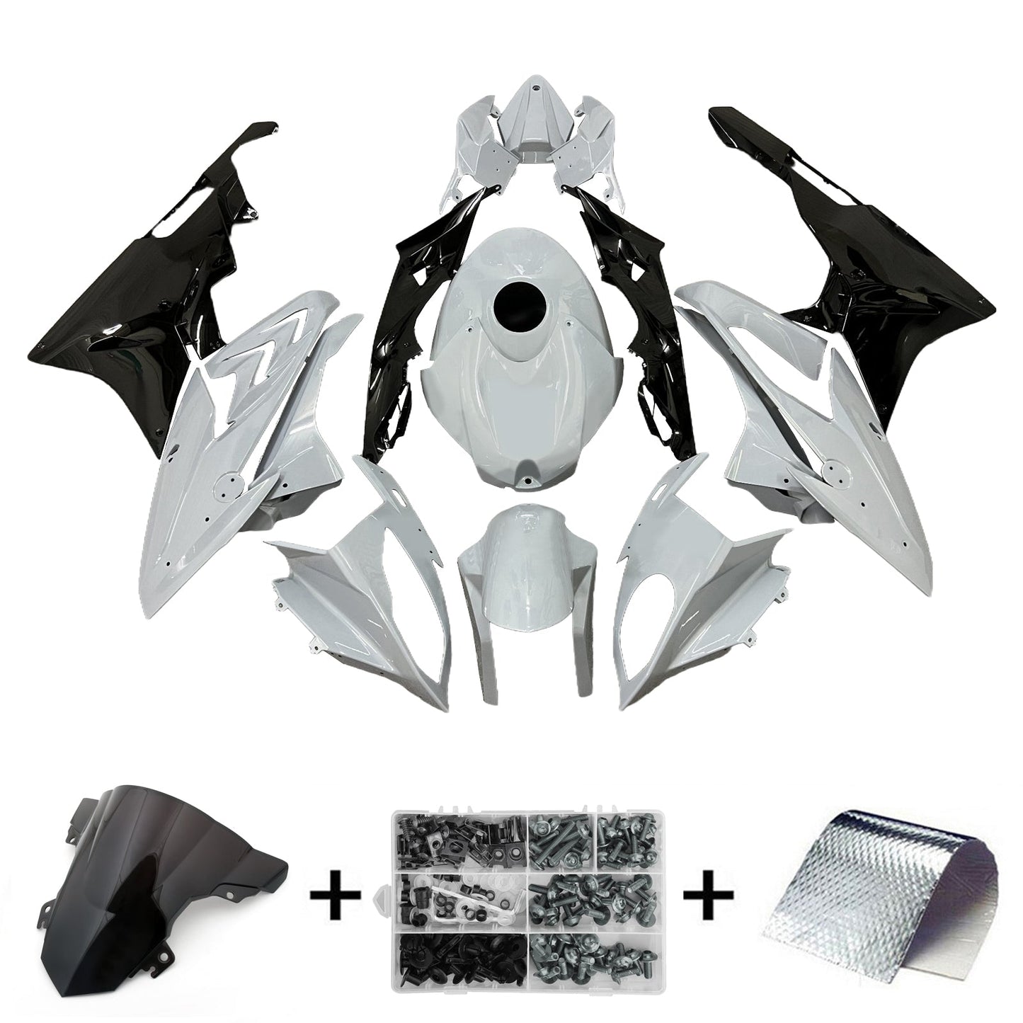 Kit carenatura iniezione BMW S1000RR 2017-2018 Carrozzeria plastica ABS