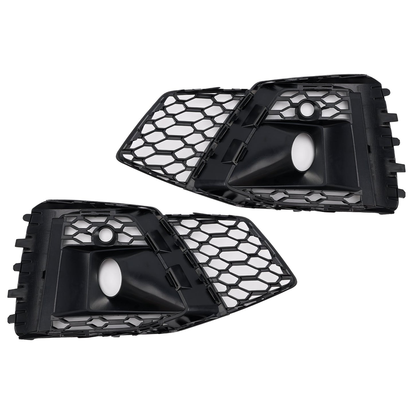 Griglia di copertura fendinebbia paraurti anteriore Audi A5 S-line S5 2020-2023 2 pezzi 8W6807682T3Q7