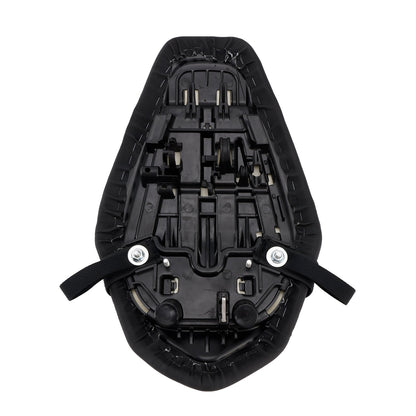 Cuscino passeggero posteriore Kawasaki Ninja Zx-6R 2019-2025, vestibilità piatta, nero