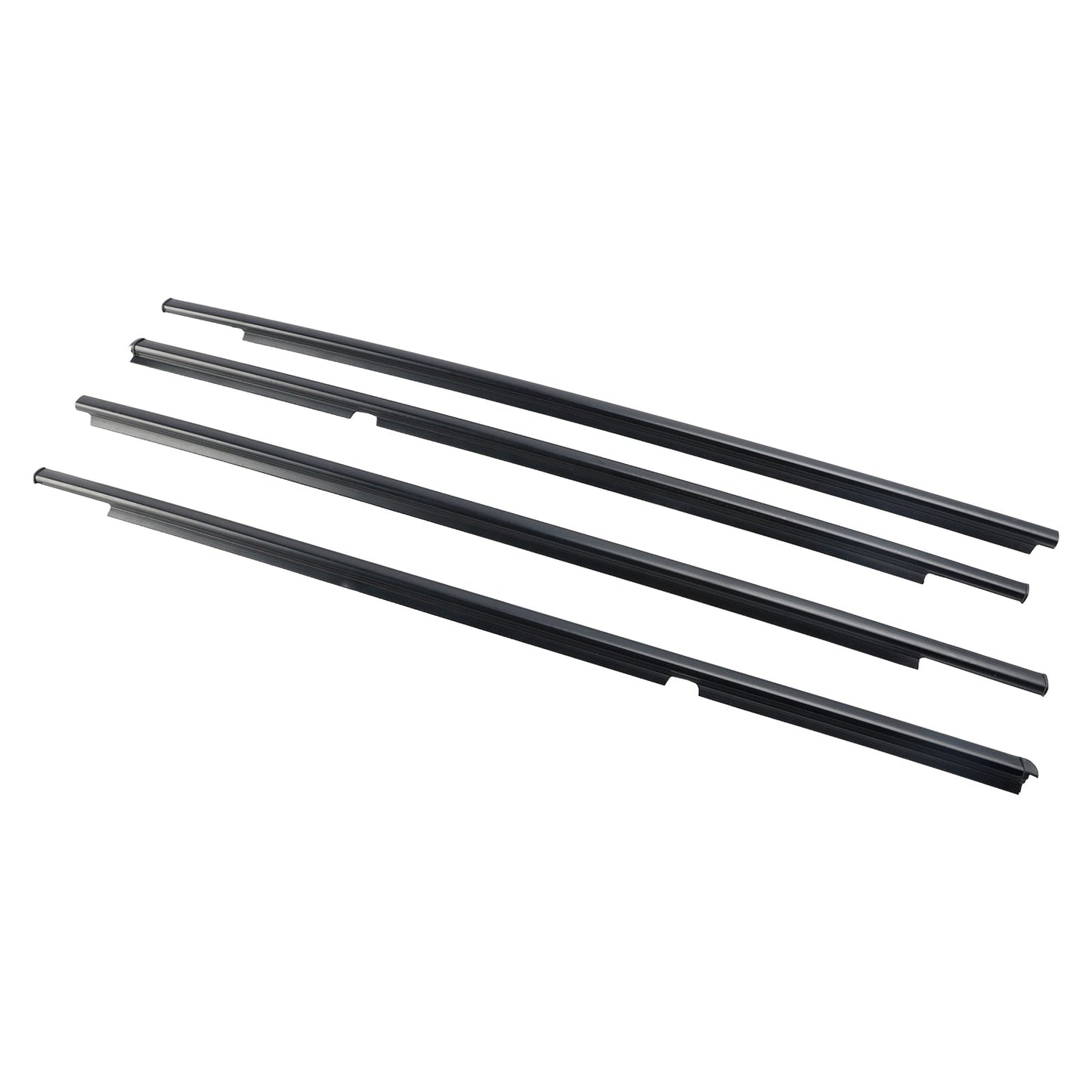 Modanatura guarnizione in vetro per porta esterna 4 pezzi per Toyota Yaris Vitz 2005-2010