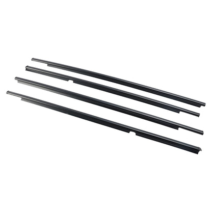 Modanatura guarnizione in vetro per porta esterna 4 pezzi per Toyota Yaris Vitz 2005-2010