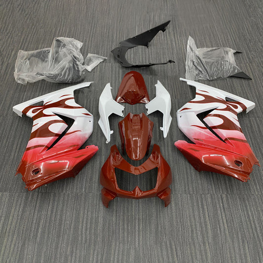 Kit carenatura BODYWORK ABS di plastica per Kawasaki EX250 Ninja250R 2008-2012