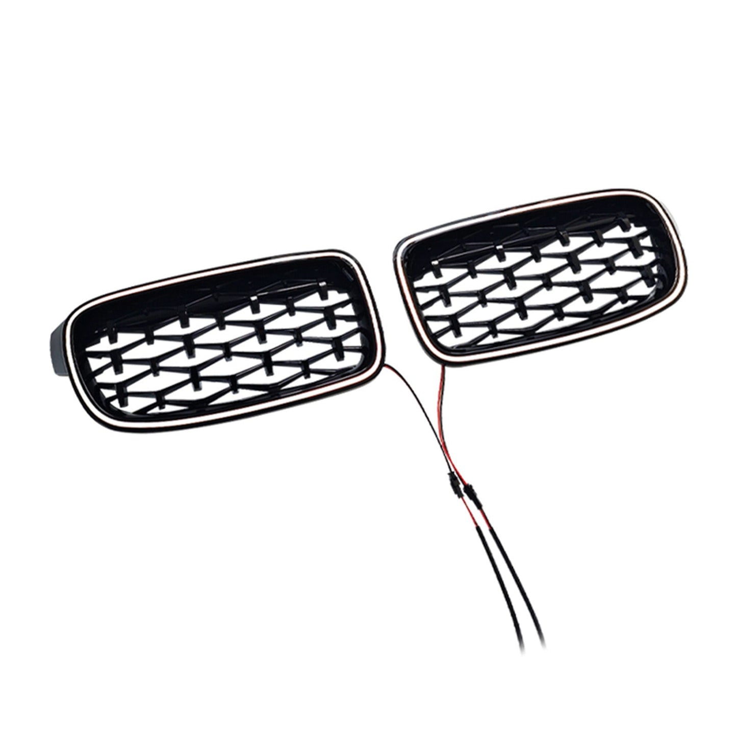 Griglia anteriore a doppio rene diamantata per BMW Serie 3 F30 F31 F35 2012-2019