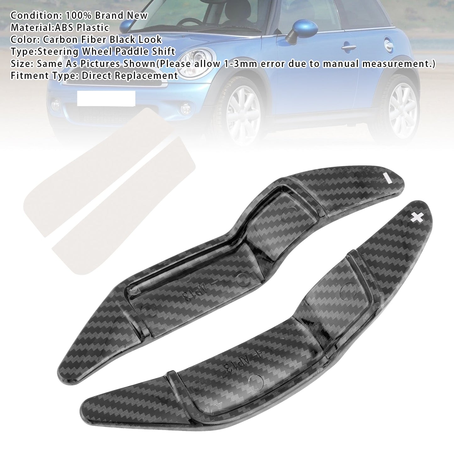 Estensione del cambio al volante per Mini R55 R56 R58 R60 R61