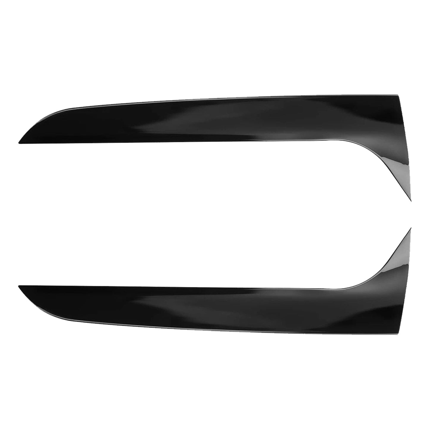 Spoiler laterali per lunotto posteriore Audi A4 B8 Avant 2009-2016, nero lucido