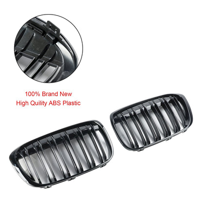 Griglia per rene anteriore nera lucida BMW X1 F48 F49 2PCS 2016-2019
