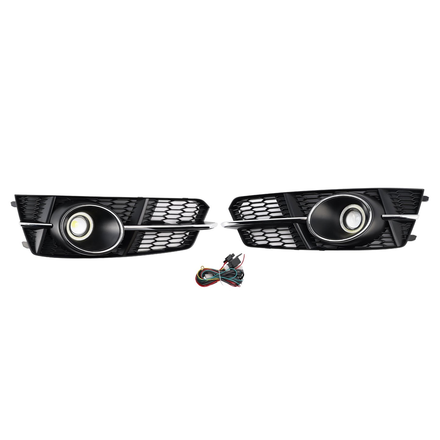 Griglia di copertura della lampada per fendinebbia Audi A6 S6 Sline 2016-2018 con fendinebbia
