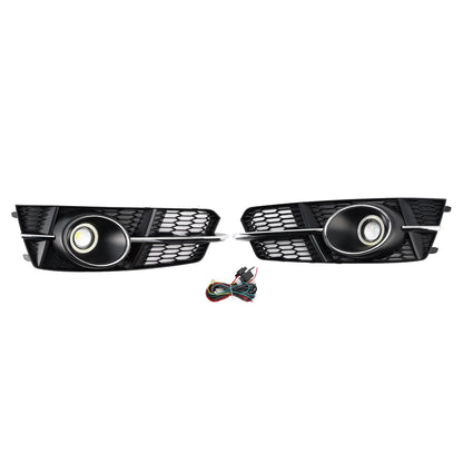 Griglia di copertura della lampada per fendinebbia Audi A6 S6 Sline 2016-2018 con fendinebbia