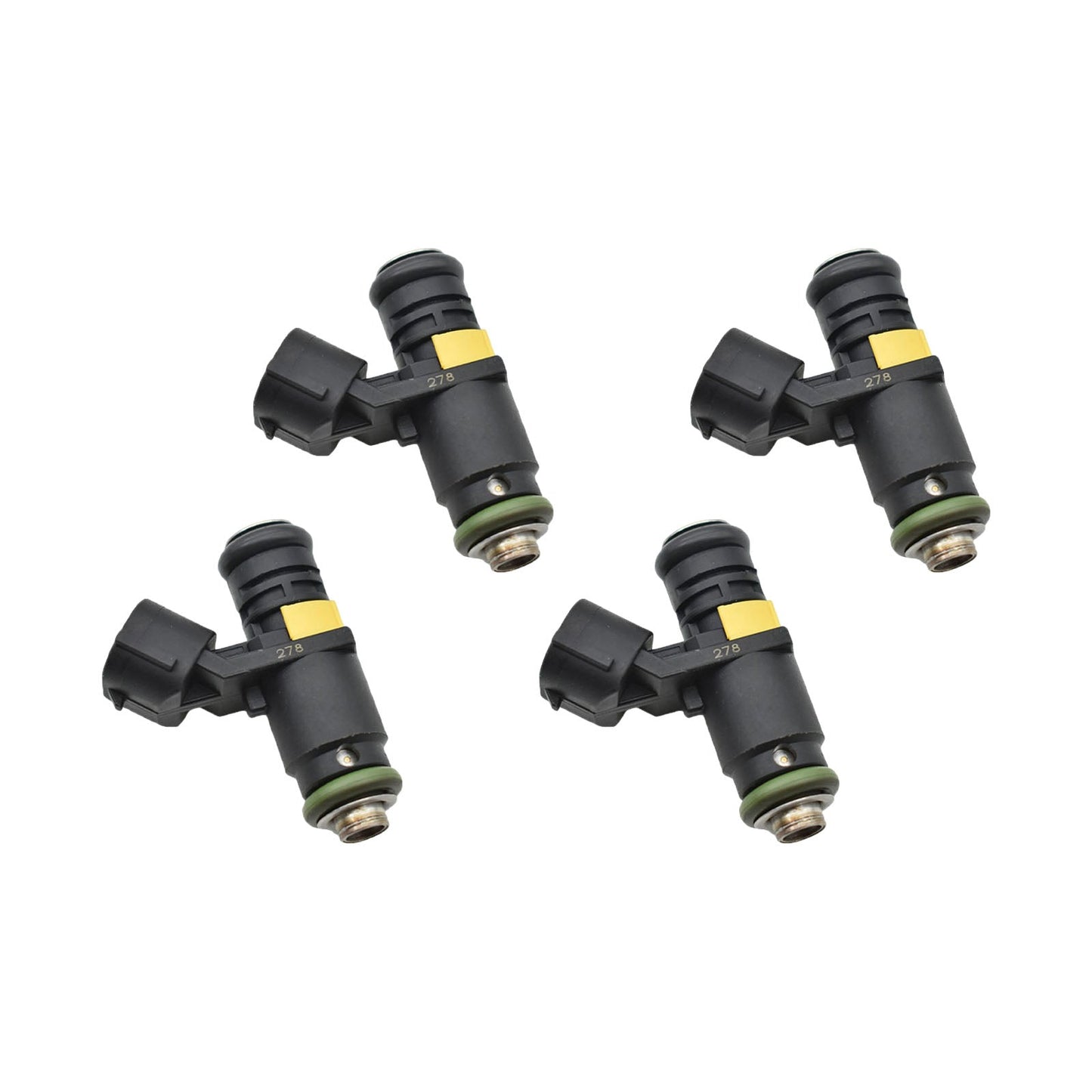 4 iniettori di carburante per Seat Altea e Skoda Fabia I 2006-2007 036906031AG