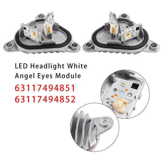 2 moduli LED Angel Eye DRL per BMW Serie 2 M2 F22 F23 F87 M240i 220i, colore bianco