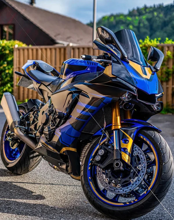 Kit carena iniezione carrozzeria in plastica ABS adatta per Yamaha YZF 1000 R1 2015-2019