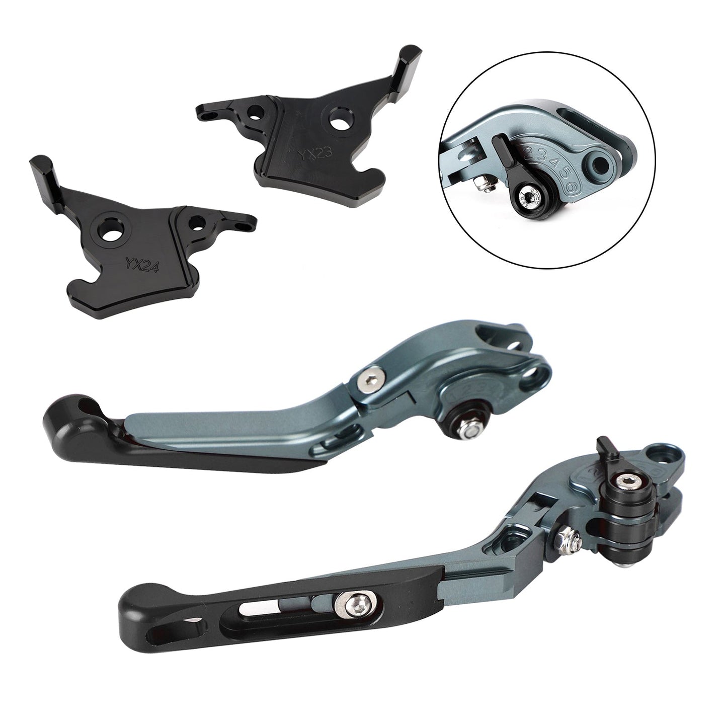 Leva freno frizione regolabile adatta per YAMAHA XMAX 300 2023-2025