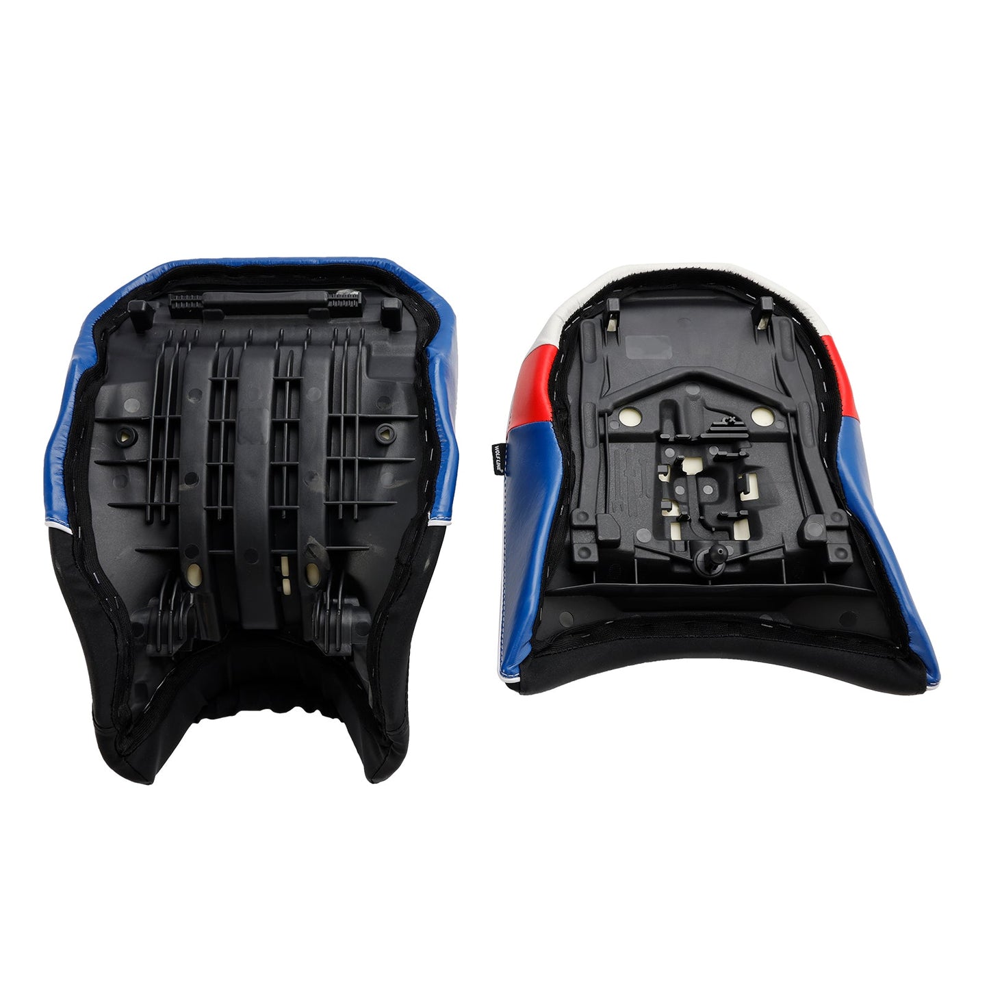 Sella passeggero completa con cuscino blu per BMW R1200GS 14-18 R1250GS