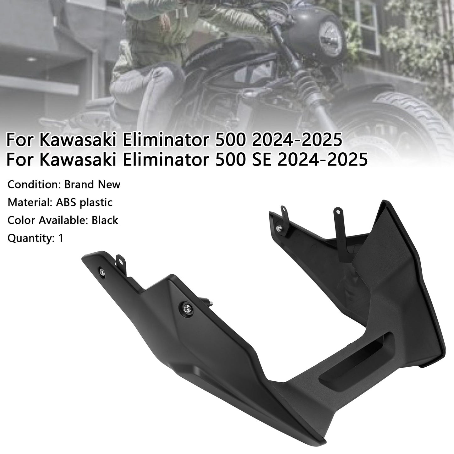 Carenature inferiori Kawasaki Eliminator 400/450/500 2024-2025, puntale completo