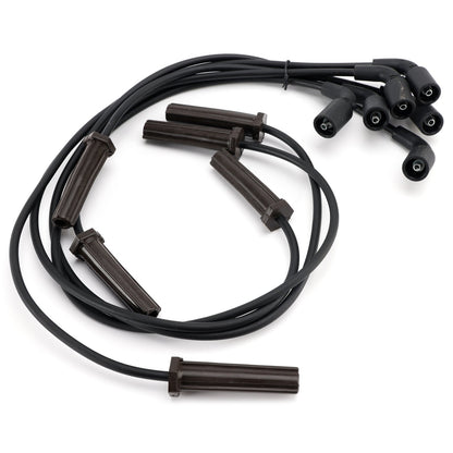 1 bobina di accensione + 6 candele + 6 cavi UF434 per Chevrolet GMC Pontiac