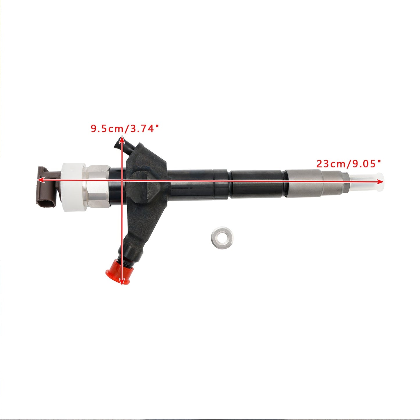 1 pz Iniettore carburante 095000-6250 Adatto Nissan Navara D22 D40 Diesel 16600-EB70A