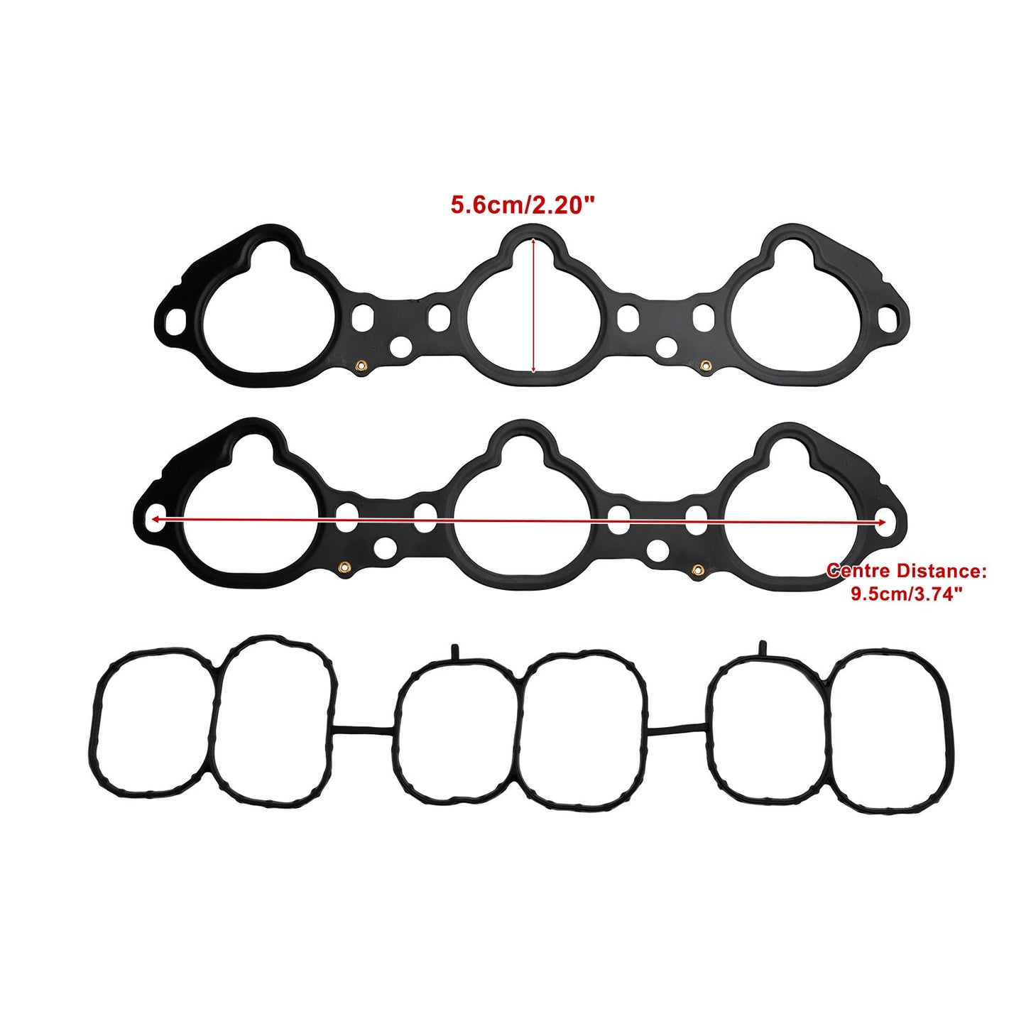 Set guarnizioni collettore di aspirazione MS97143 per Nissan Infiniti 3.5L V6 Gas 2007-2024