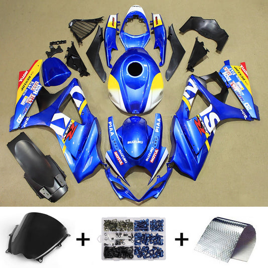 Kit carenatura iniezione plastica ABS per Suzuki GSXR1000 2007-2008 K7