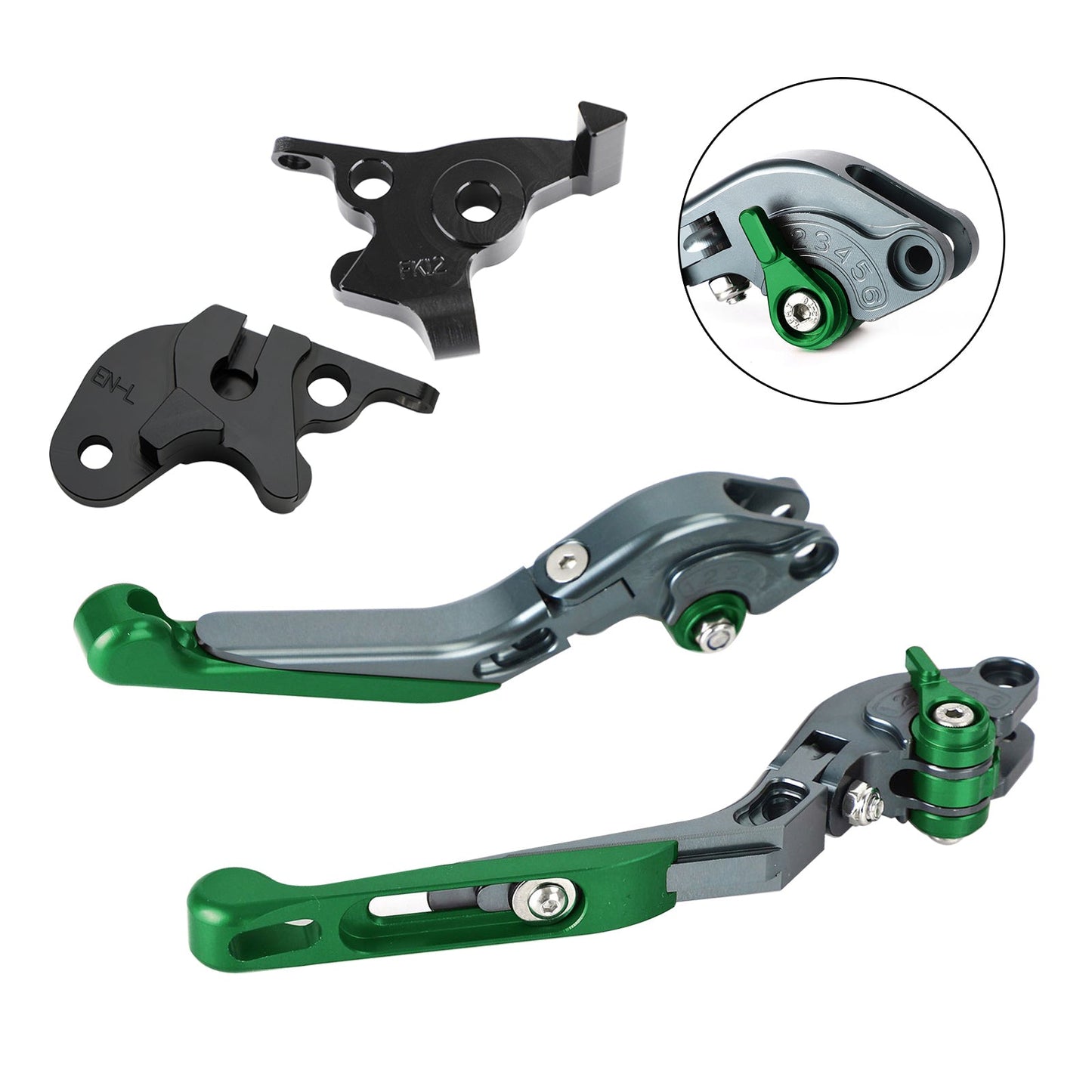 Leva freno frizione regolabile adatta per CFMOTO 250NK ABS 150NK 2019-2021