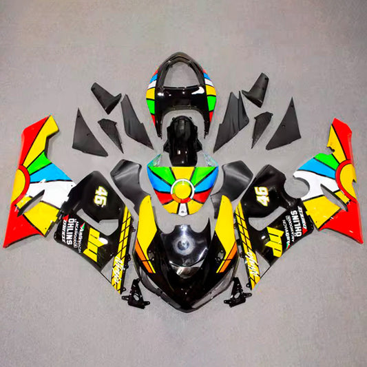 Kit carenatura iniezione in plastica ABS adatto per Kawasaki ZX6R 636 2005-2006