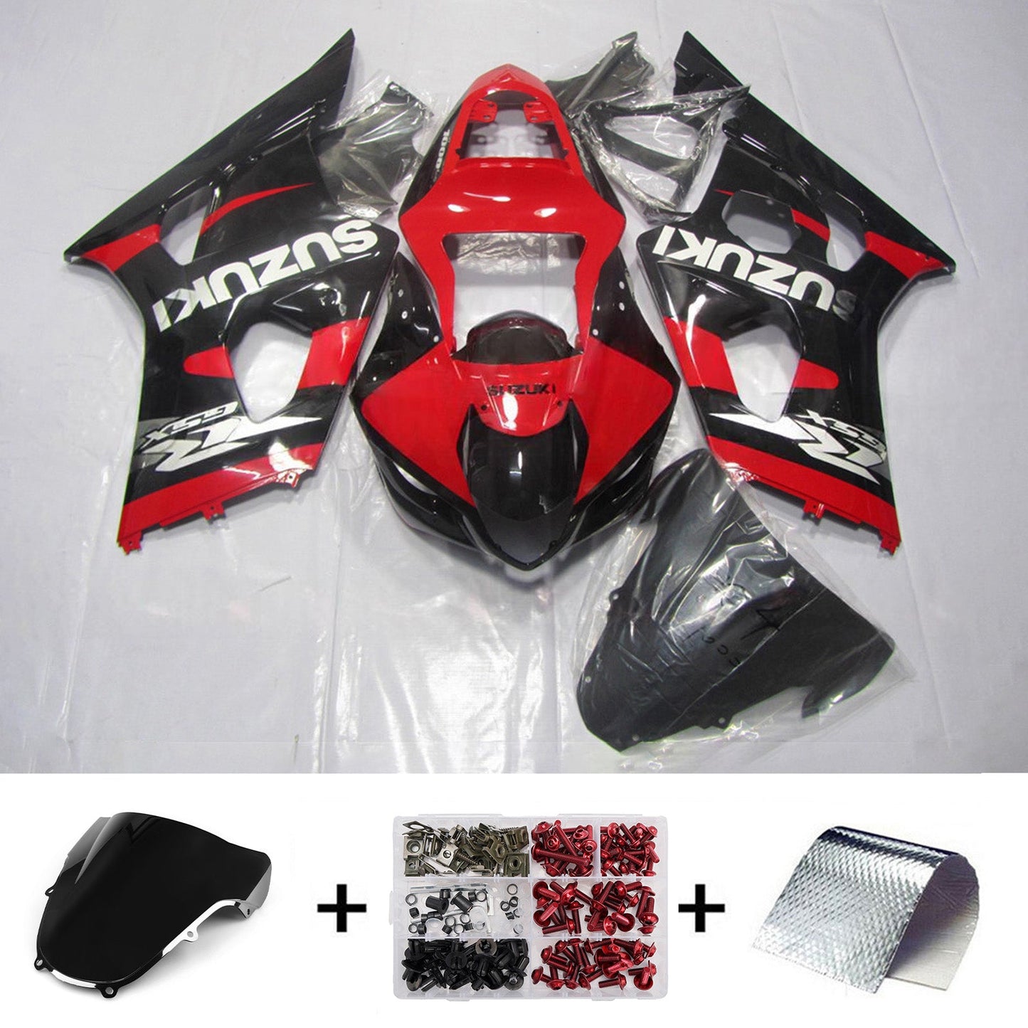 Kit carenatura iniezione plastica ABS per Suzuki GSXR1000 2000-2002 K1 K2
