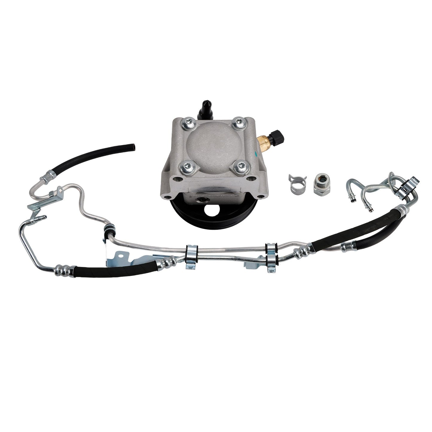 Pompa servosterzo + tubo ad alta pressione 4M513A696AC adatta a Ford Focus 2004-2011