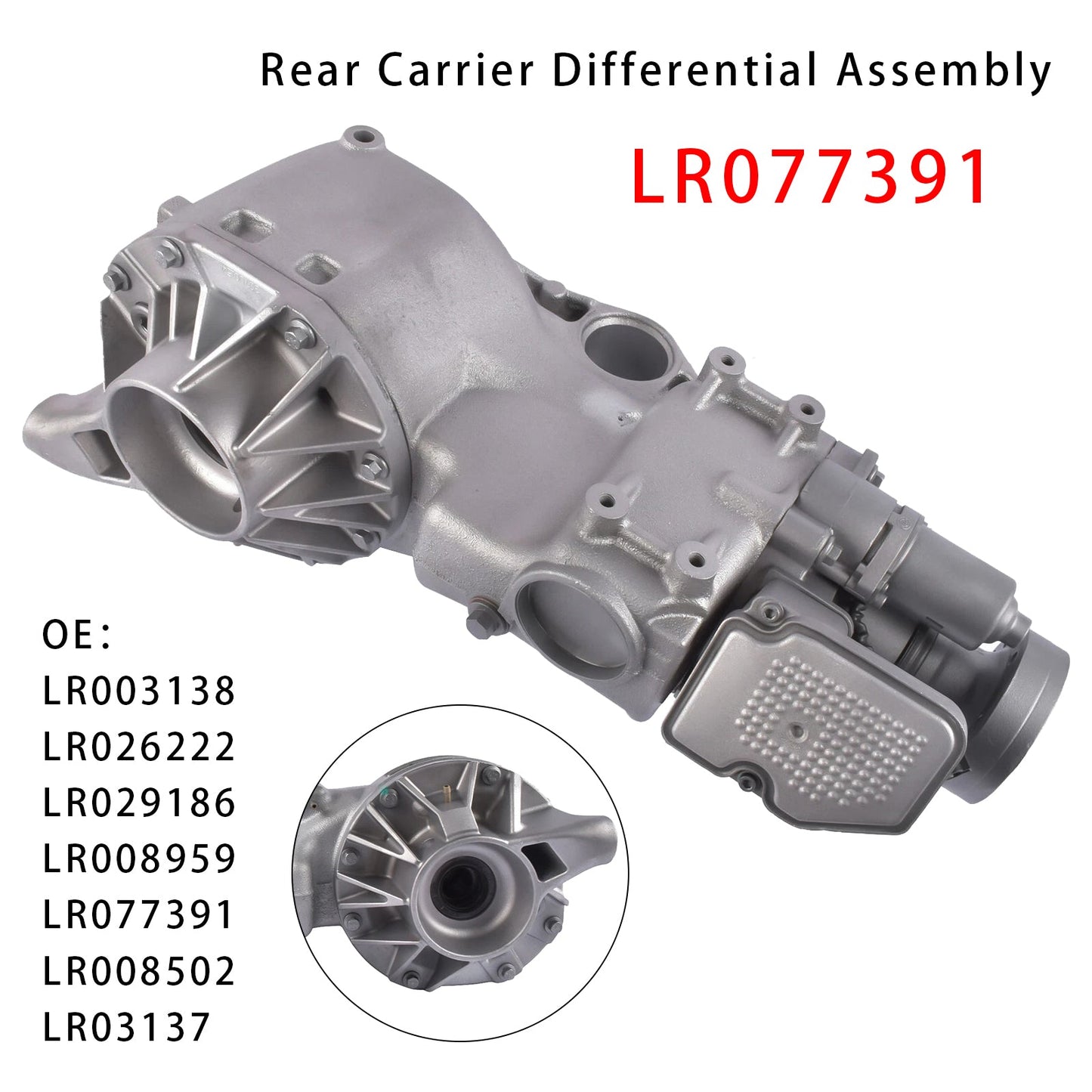 Differenziale portante posteriore Land Rover LR2 2009-2015 LR003138 LR029186