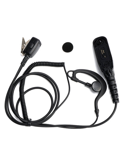 8268-614 Cuffie con gancio auricolare curvo per XPR6380 XiR P8260 DP3600 APX6000 GP328D