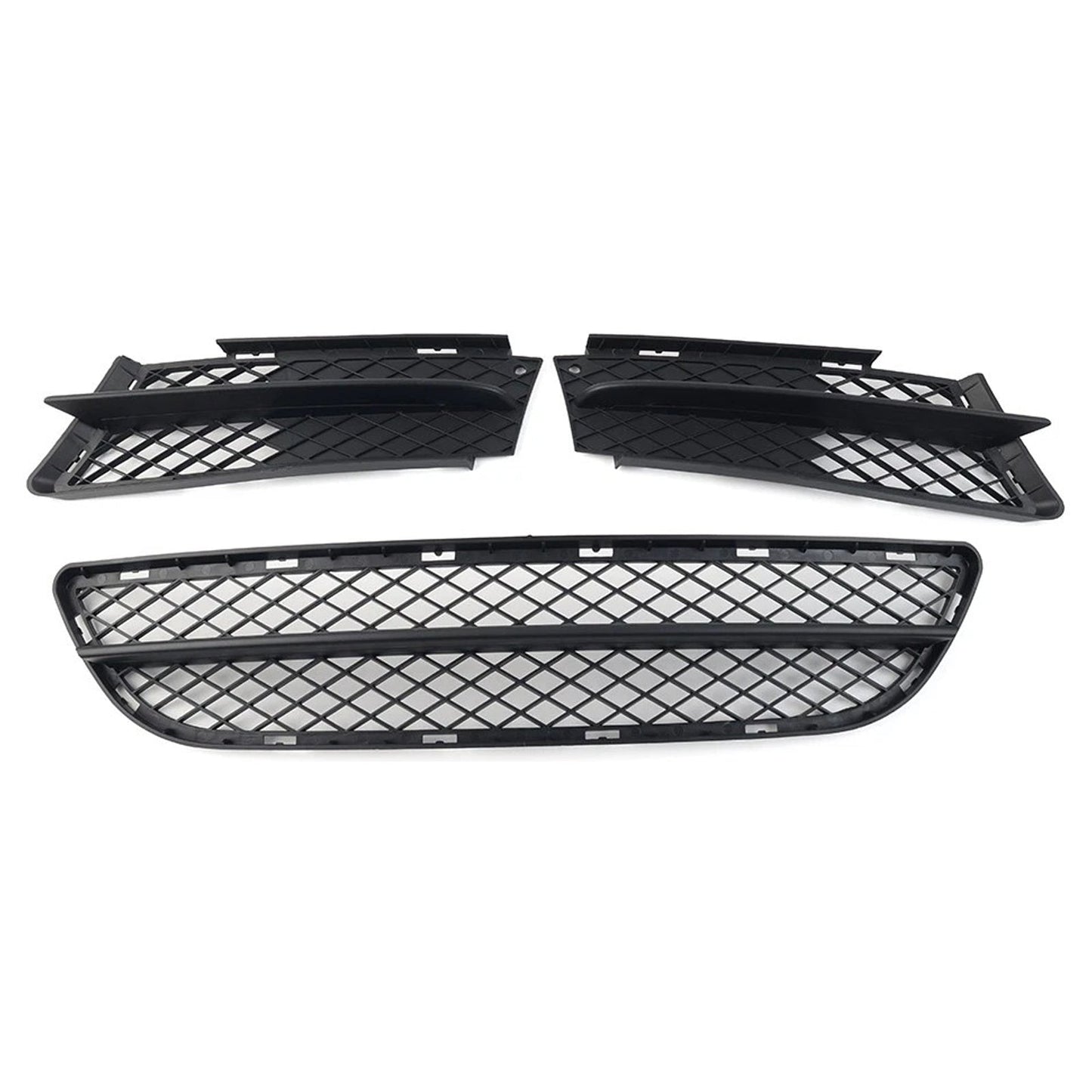Set griglia inferiore paraurti anteriore per BMW Serie 3 E90 E91 2006-2008 51117134074