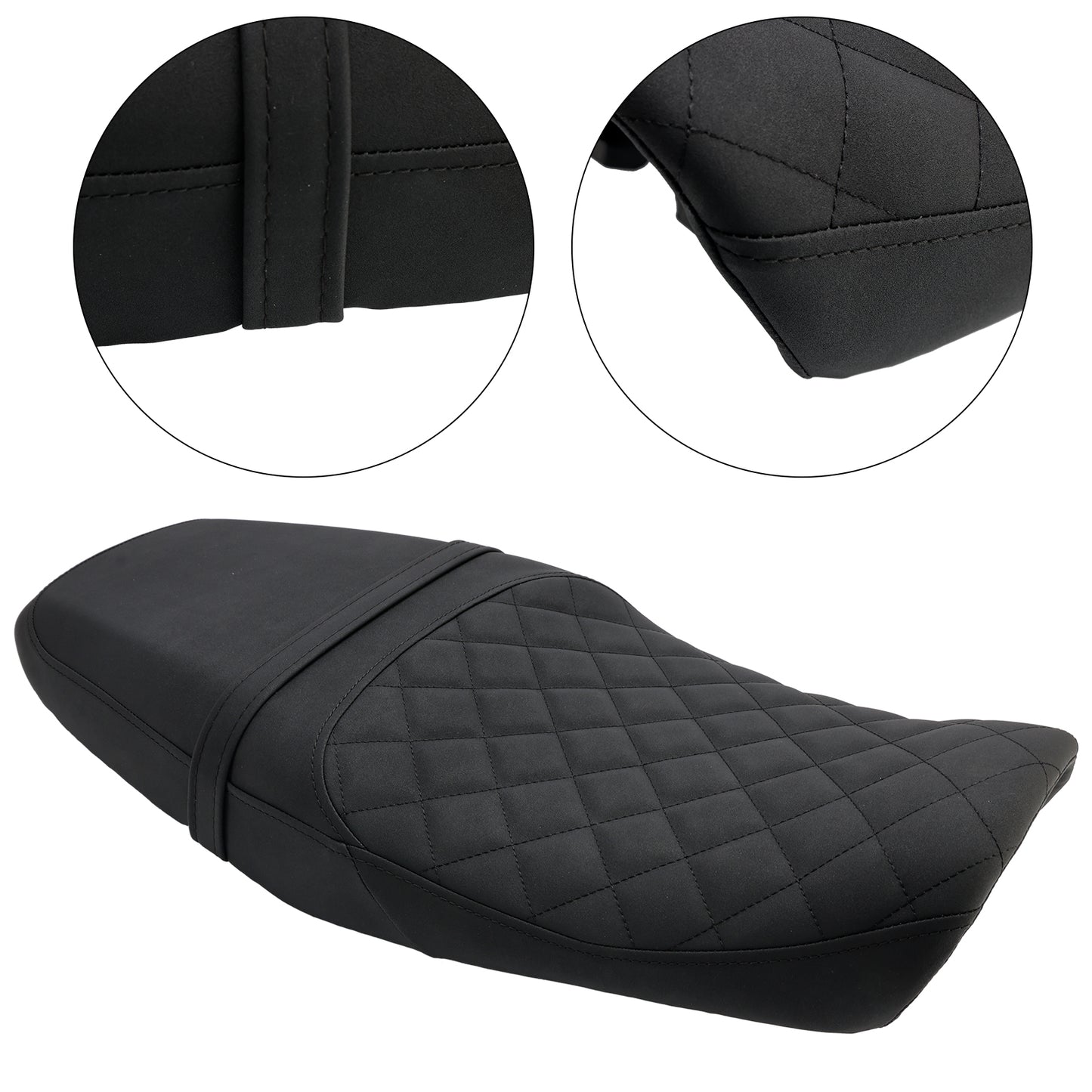 Sedile Passeggero Con Cuscino Completo Neroc Per Honda Gb350S Gb 350 S 23-25 MarroneC