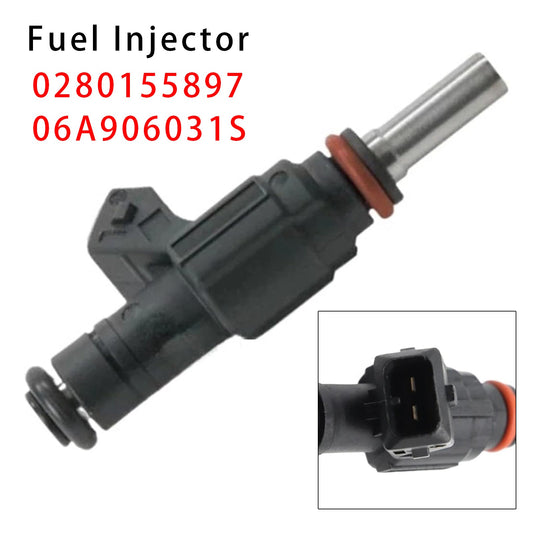 1 pz iniettore carburante per VW Golf IV Audi TT A3 Seat 1.8T 0280155897 06A906031S