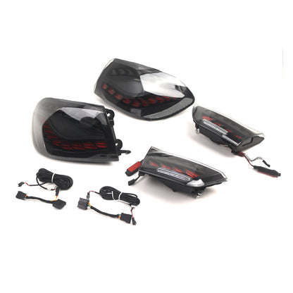 Gruppo ottico posteriore a LED fumé L&amp;R per BMW 4 M4 GTS F32 F33 F82