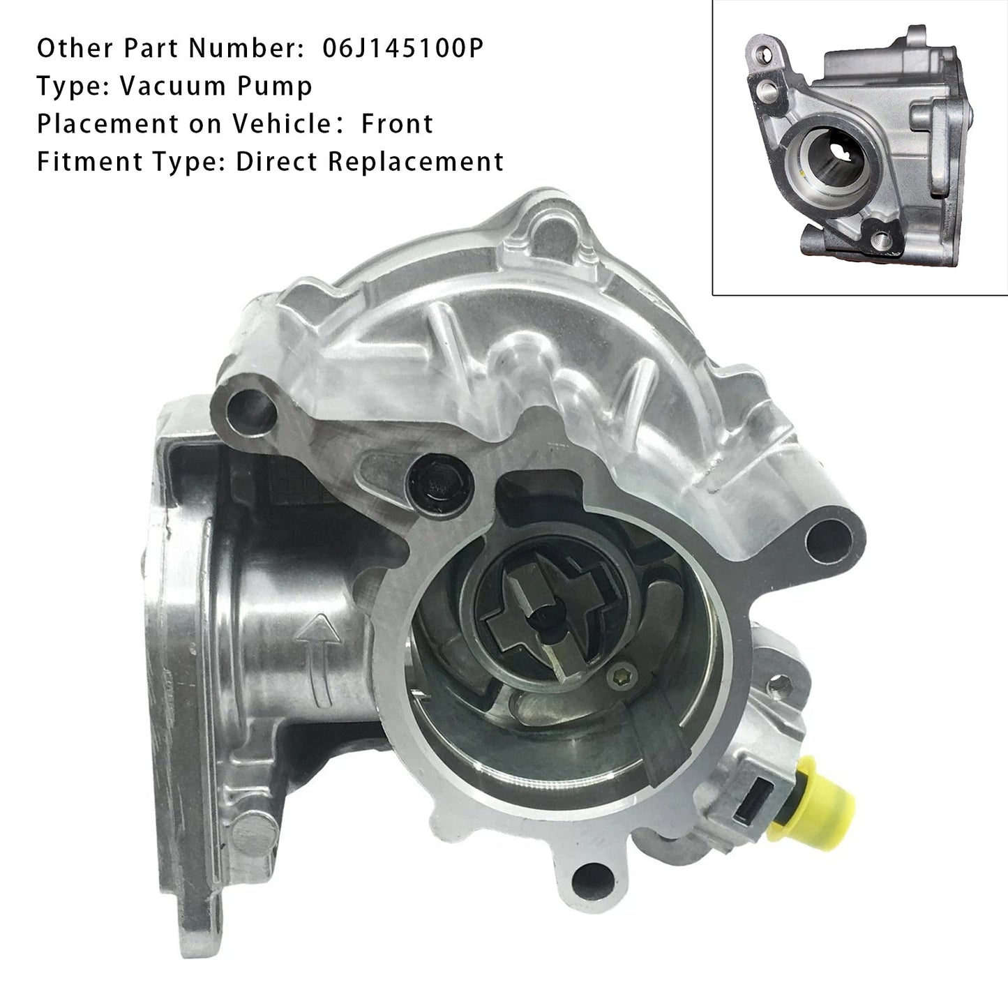 2009/06-2013/11 VW GOLF VI (5K1) 2.0 GTi 1984 147 200 Pompa del vuoto 06J145100P