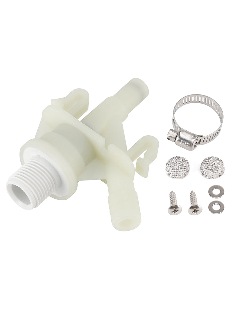 Kit valvola acqua per WC per camper/roulotte Dometic serie 300/310/320