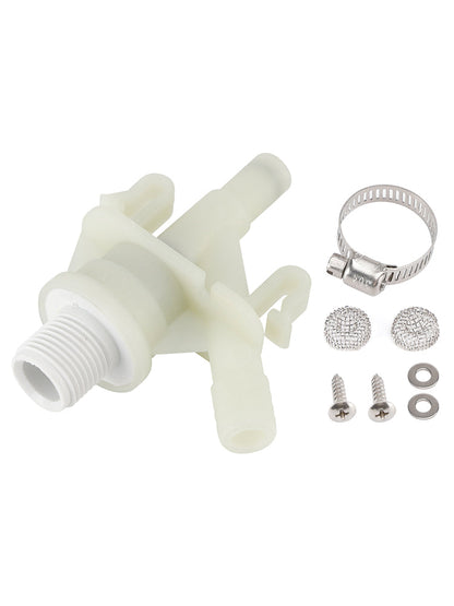 Kit valvola acqua per WC per camper/roulotte Dometic serie 300/310/320