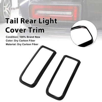 Copertura per fanale posteriore in fibra di carbonio per Mercedes-Benz W464 W465 G550 (2019-2026)