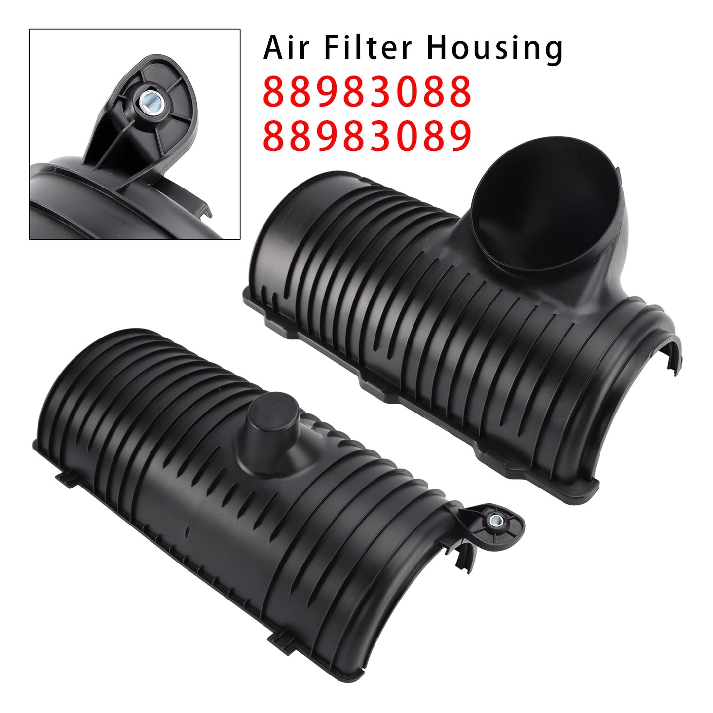 Alloggiamento superiore e inferiore della scatola del filtro dell'aria per Chevrolet C4500 C5500 Kodiak 2003-2009 88983088