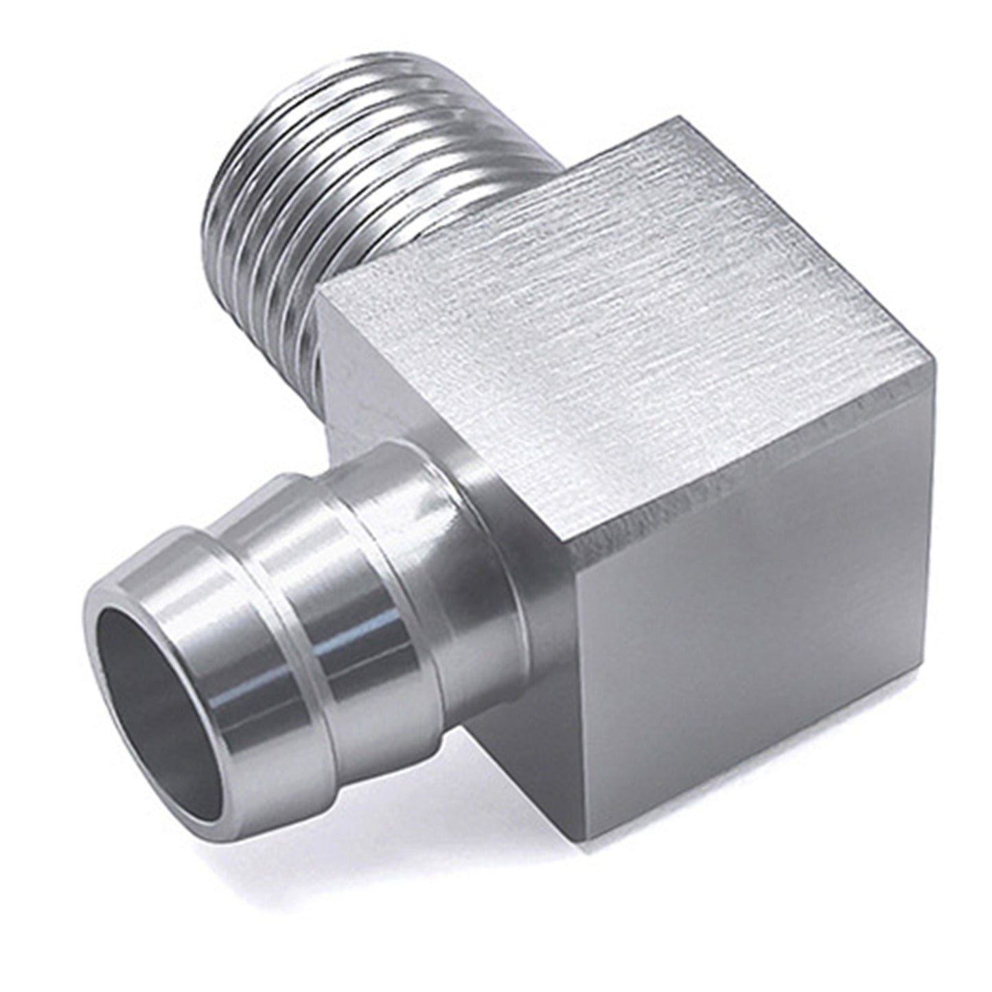 Raccordo per tubo flessibile del riscaldatore da 2 pezzi, pompa dell'acqua da 3/4"", aspirazione da 5/8"" per motori Chevy SBC V8
