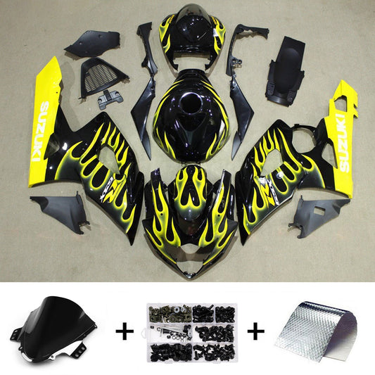 Kit carenatura iniezione plastica ABS per Suzuki GSXR1000 2005-2006 K5