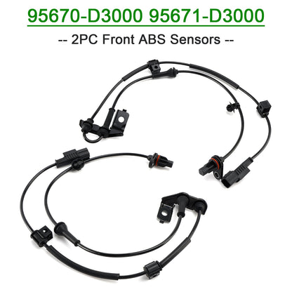 2 sensori ABS anteriori per Hyundai Tucson TL 2015-2021 95670-D3000 95671-D3000