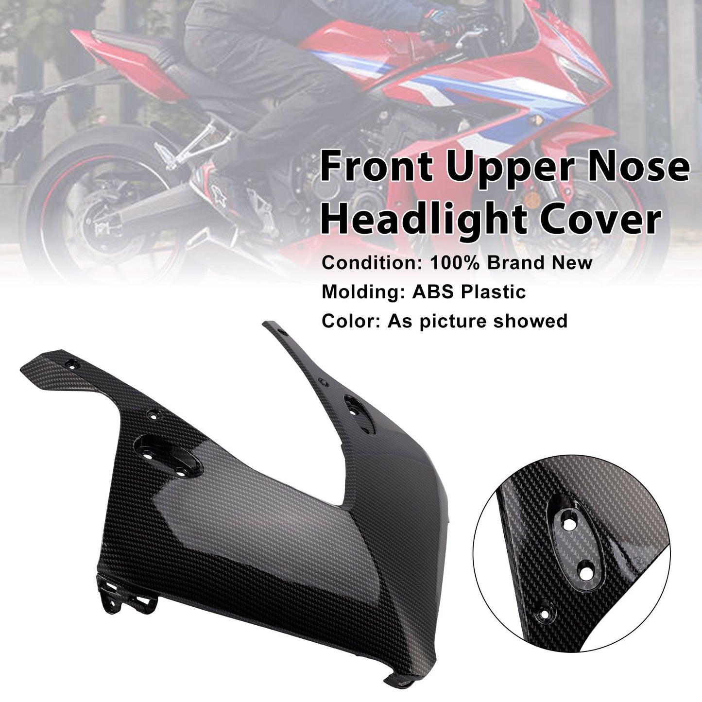 Carenatura del pannello del faro anteriore Honda CBR650R 2024-2025