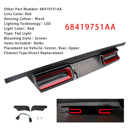Luce di retromarcia posteriore a LED per Dodge Challenger SRT Hellcat 2015-2023 68195784AC
