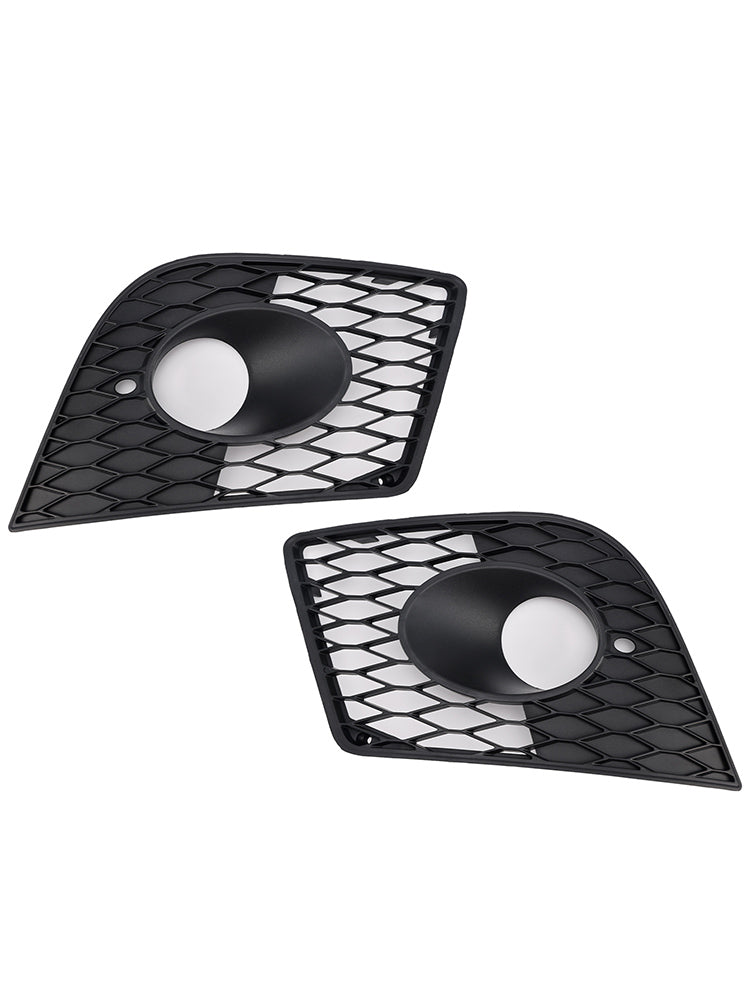 Griglia di copertura fendinebbia paraurti anteriore 2 pezzi adatta per Seat Leon Cupra 2005-2012