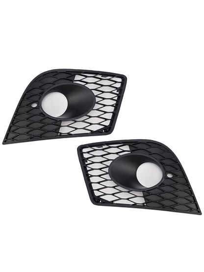 Griglia di copertura fendinebbia paraurti anteriore 2 pezzi adatta per Seat Leon Cupra 2005-2012