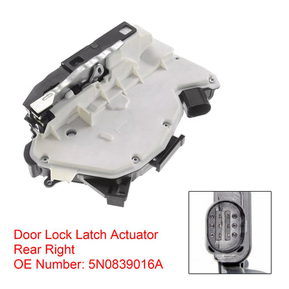 Attuatore serratura porta posteriore destro 5N0839016A per VW Tiguan CC Amarok