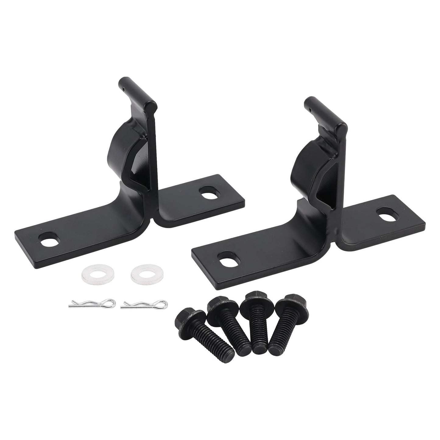 Staffe di montaggio per sedili posteriori pieghevoli/ribaltabili per Jeep Wrangler YJ 1987-1995 e CJ 1976-1986